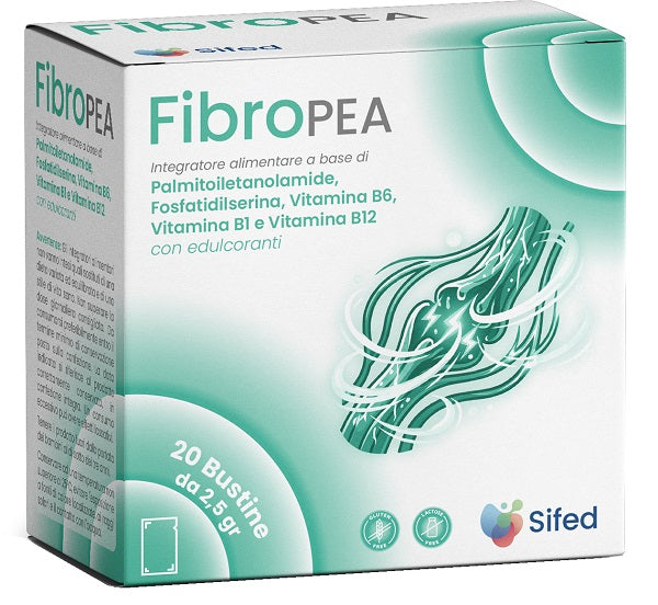 Fibropea 20 Bustine Senza Glutine Senza Lattosio Con Edulcoranti