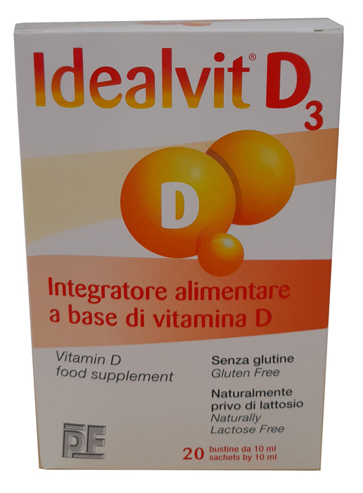 IDEALVIT D3 20STICK 10ML - Lovesano 