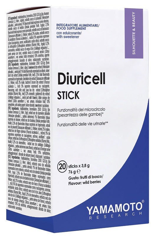 Diuricell Stick Frutti Di Bosco 20 Bustine X 3,8 G - Lovesano 