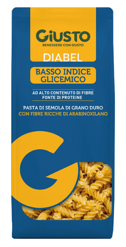 DIABEL Pasta Fusilli 400g - Lovesano 