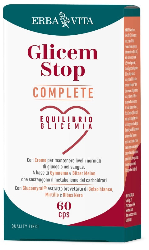 Glicem Stop Complete 60 Capsule - Lovesano 
