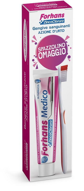 Forhans Dentifricio Medico + Spazzolino - Lovesano 