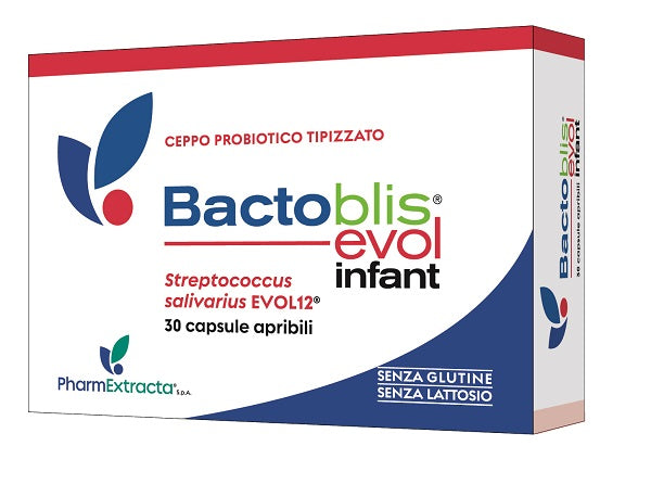 Bactoblis Evol Infant 30 Capsule Apribili Senza Glutine Senza Lattosio