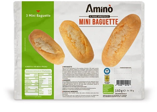 Amino' Mini Baguette 3 Pezzi Da 50 G - Lovesano 