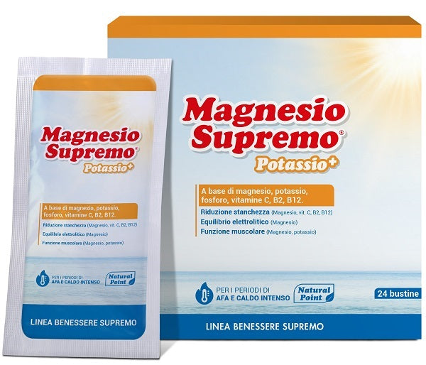 Magnesio Supremo Potassio+ 24 Bustine - Lovesano 
