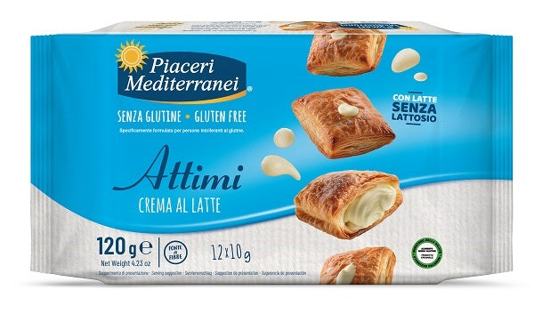 Piaceri Mediterranei Attimi Crema Al Latte 12 Pezzi Da 10 G - Lovesano 