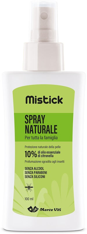 Mistick Antizanzara Naturale 100 Ml - Lovesano 