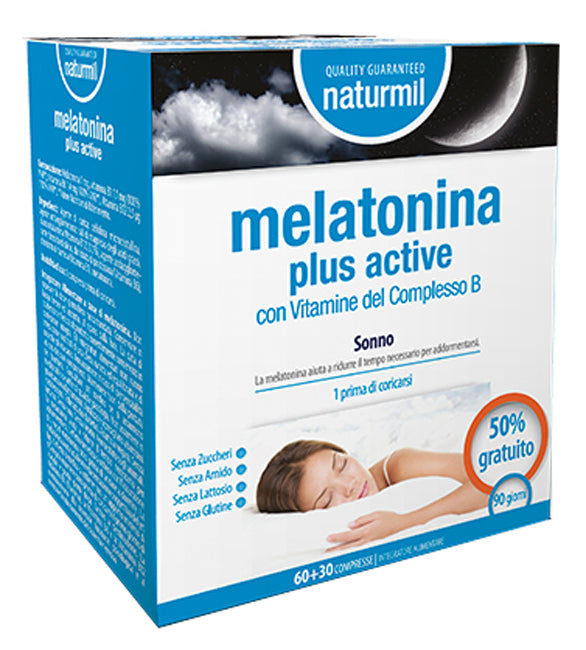 NATURMIL MELATONINA PLUS ACTIV - Lovesano 