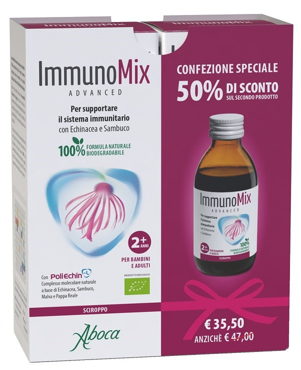 Jarabe avanzado Immunomix, paquete especial de 2 unidades.