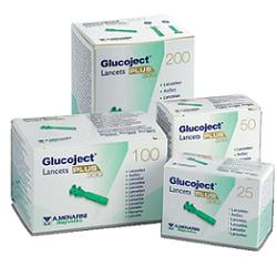 GLUCOJECT LANCETS PLUS G33  25PZ - Lovesano 