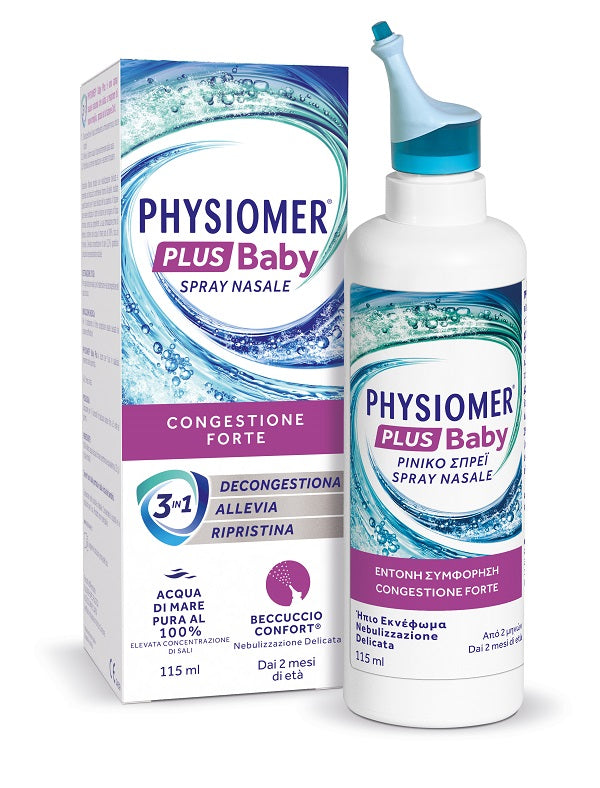 Spray Nasale Physiomer Plus Baby 115 Ml - Lovesano 