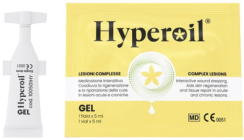 Hyperoil Gel Fiala 5 Ml Lesioni Complesse