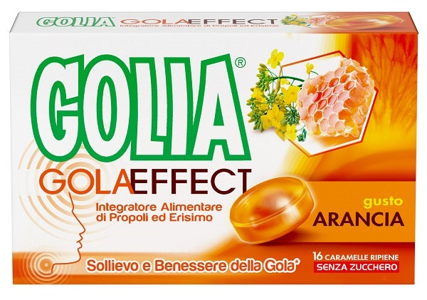 Golia Gola Effect Arancia 16 Caramelle Ripiene - Lovesano 