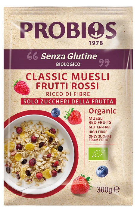Probios Classic Muesli Frutti Rossi 300 G - Lovesano 