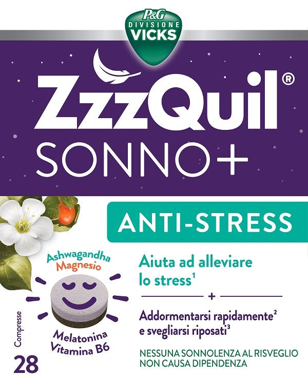Vicks Zzzquil Sonno+ Antistress 28 Capsule - Lovesano 