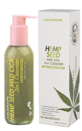 LALARECIPE HEMP SEED CLEANSER - Lovesano 