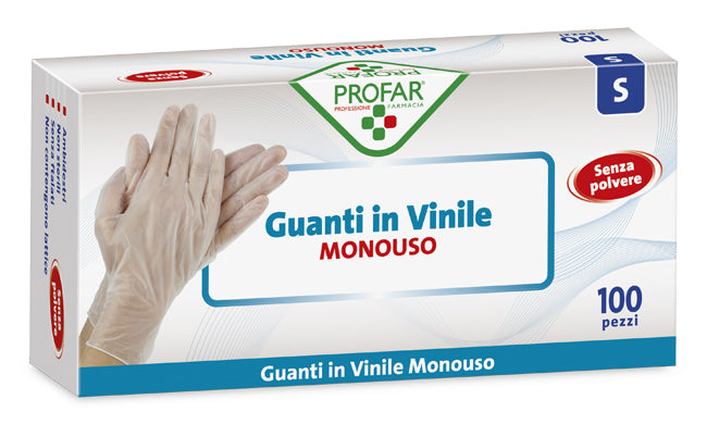 Profar Guanto Vinile S 100pz