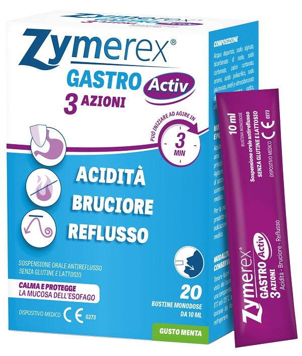 Zymerex Gastro Activ 20 Bustine Da 10 Ml - Lovesano 