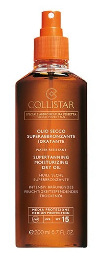 Olio Secco Superabbronzante Idratante Media 15 200 Ml - Lovesano 