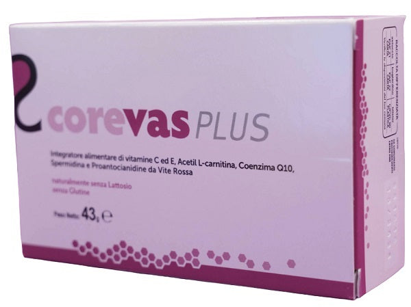 Corevas Plus 30 Compresse Nuova Formulazione - Lovesano 