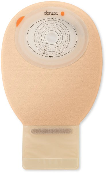 Dansac Novalife Tre 1 Sacca Aperta Opaca Piana Midi Per Ileostomia Con Finestra Ritagliabile 15-55x70 Mm 420 Ml 30 Pezzi - Lovesano 