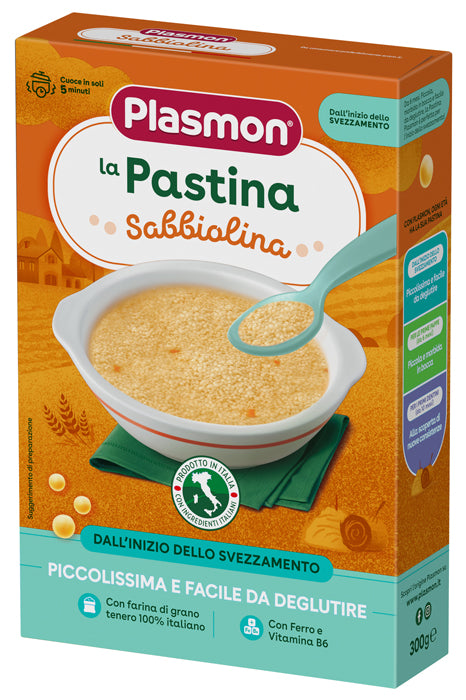 PLASMON PASTA SABBIOLINA 300G - Lovesano 