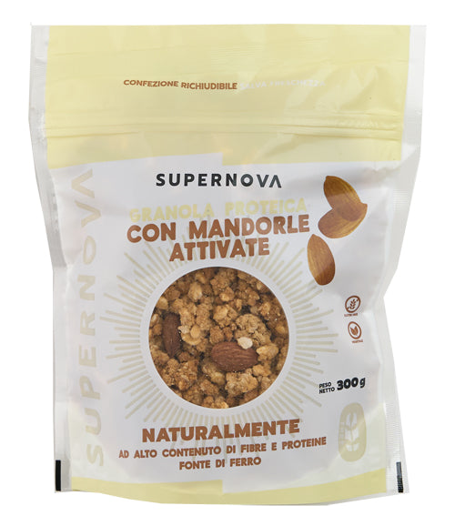 Supernova Granola Original Mandorle Attivate 300 G - Lovesano 