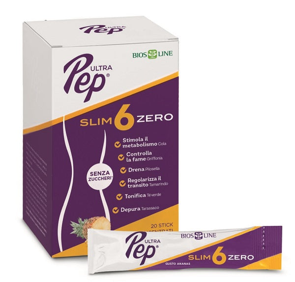 Ultra Pep Slim 6 Zero Ananas 20 Stick - Lovesano 