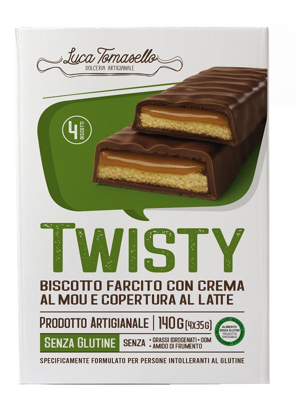 Twisty Biscotto Mou 140 G
