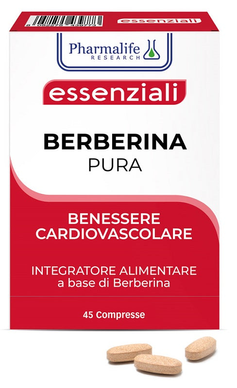 Berberina Pura 45 Compresse Senza Glutine