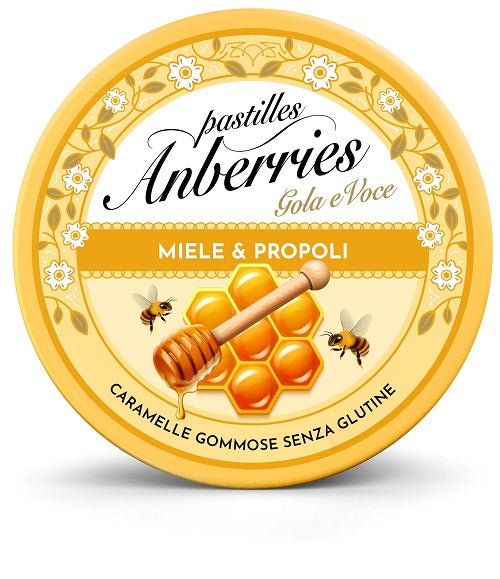 Anberries Miele&propoli Caramelle Gommose 50 G - Lovesano 
