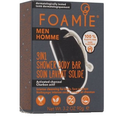 Foamie Uomo 3 In 1 What A Men Doccia Shampoo 80 G - Lovesano 