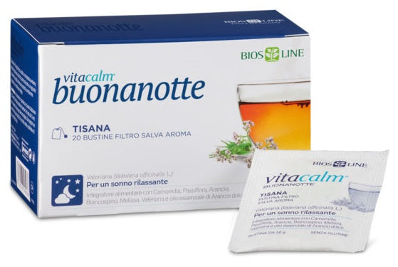Vitacalm Buonanotte Tisana 20 Bustine - Lovesano 