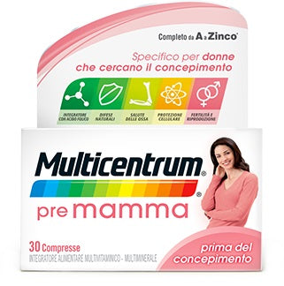 Multicentrum Pre Mamma 30 Compresse - Lovesano 