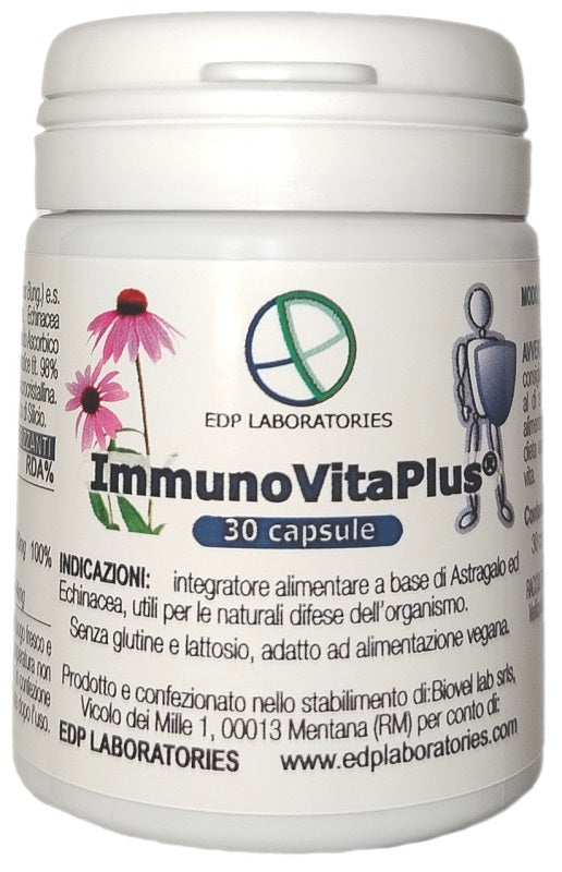 Immunovitaplus 30 Capsule Senza Glutine E Lattosio