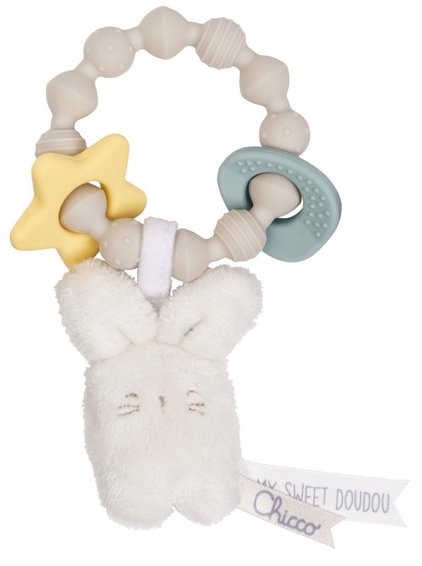 Chicco Gioco My Sweet Doudou Bunny Soft Ring - Lovesano 