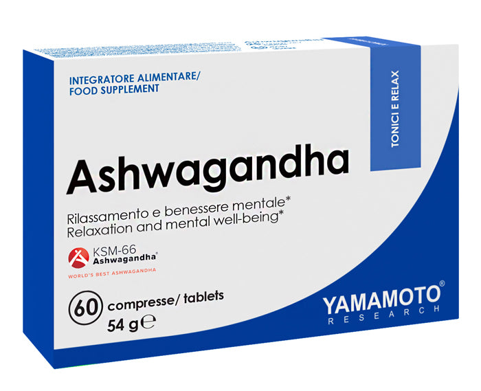 Yamamoto Research Ashwagandha 60 Compresse - Lovesano 