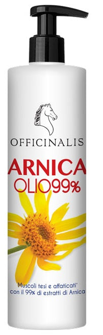 Officinalis Arnica 99% Olio Massaggio Uso Veterinario 100 Ml