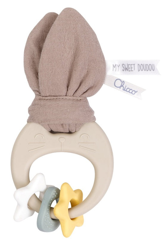 Chicco Gioco My Sweet Doudou Bunny Soft Teether - Lovesano 