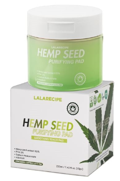LALARECIPE HEMP SEED PURIF PAD - Lovesano 
