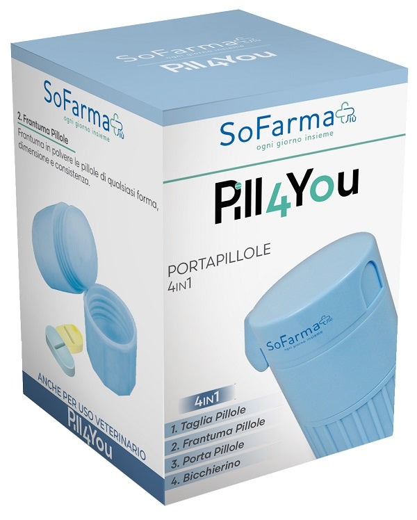 Pill4you Portapillole 4 In 1 Sofarmapiu' - Lovesano 