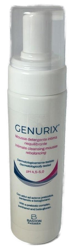 Genurix Mousse Detergente Intima 200 Ml