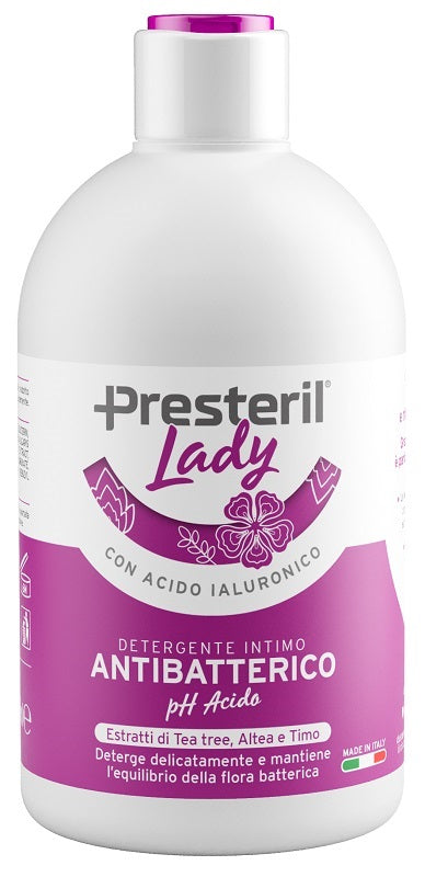 Lady Presteril  Detergente Intimo Antibatterico/ph Acido 250 Ml - Lovesano 