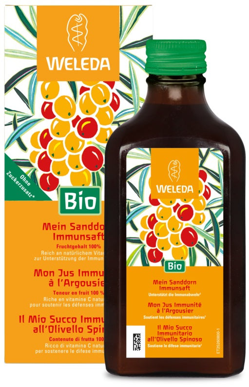 Olivello Spinoso Vital Succo Il Mio Succo Immunitario All'olivello Spinoso 200 Ml - Lovesano 