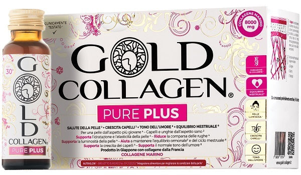Gold Collagen Pure Plus 10 Flaconcini Da 50 Ml - Lovesano 