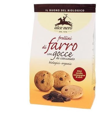 Frollino Di Farro Con Gocce Cioccolato Bio 300 G