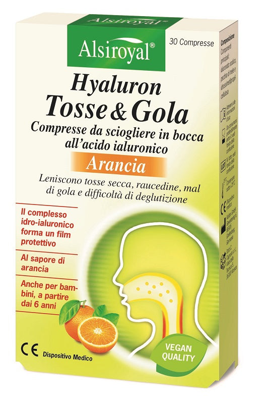 HYALURON TOSSE&GOLA ARA 30CPR - Lovesano 