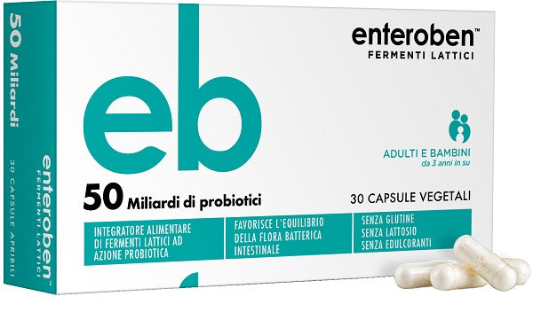 ENTEROBEN 50MLD 30CPS VEG