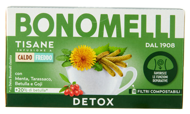 Bonomelli Tisana Detox 18 Filtri - Lovesano 