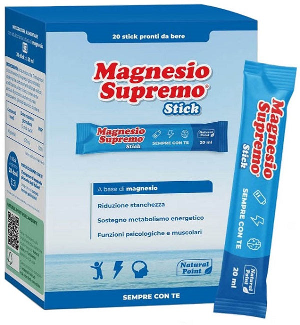 Magnesio Supremo 20 Stick Da 20 Ml - Lovesano 